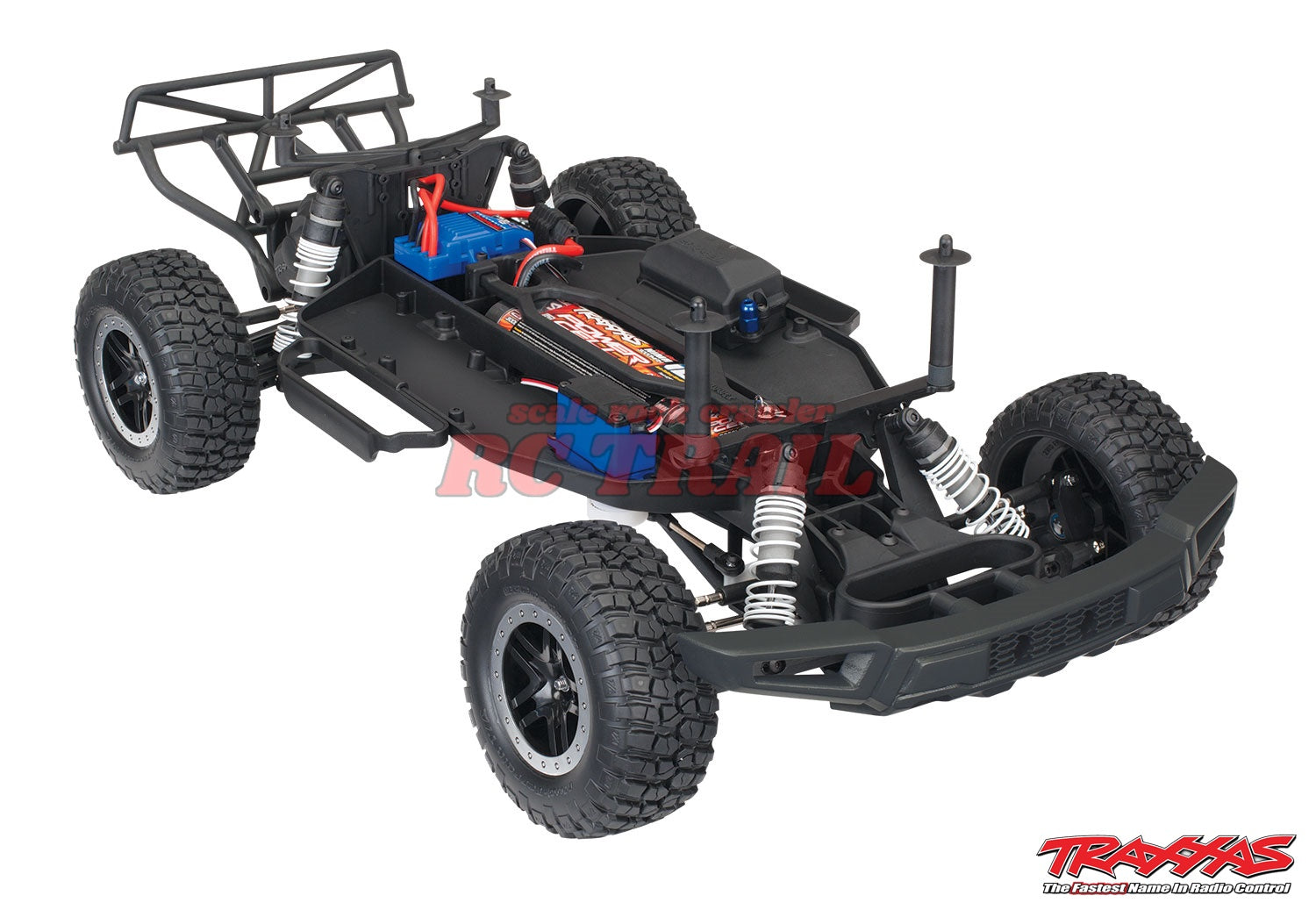 トラクサス フォード F-150 ラプター レッド RTR 1/10 スラッシュ 2WD Truck TQ 2.4GHz プロポ、バッテリー、充電器付き 58094-1 - RCTRAIL