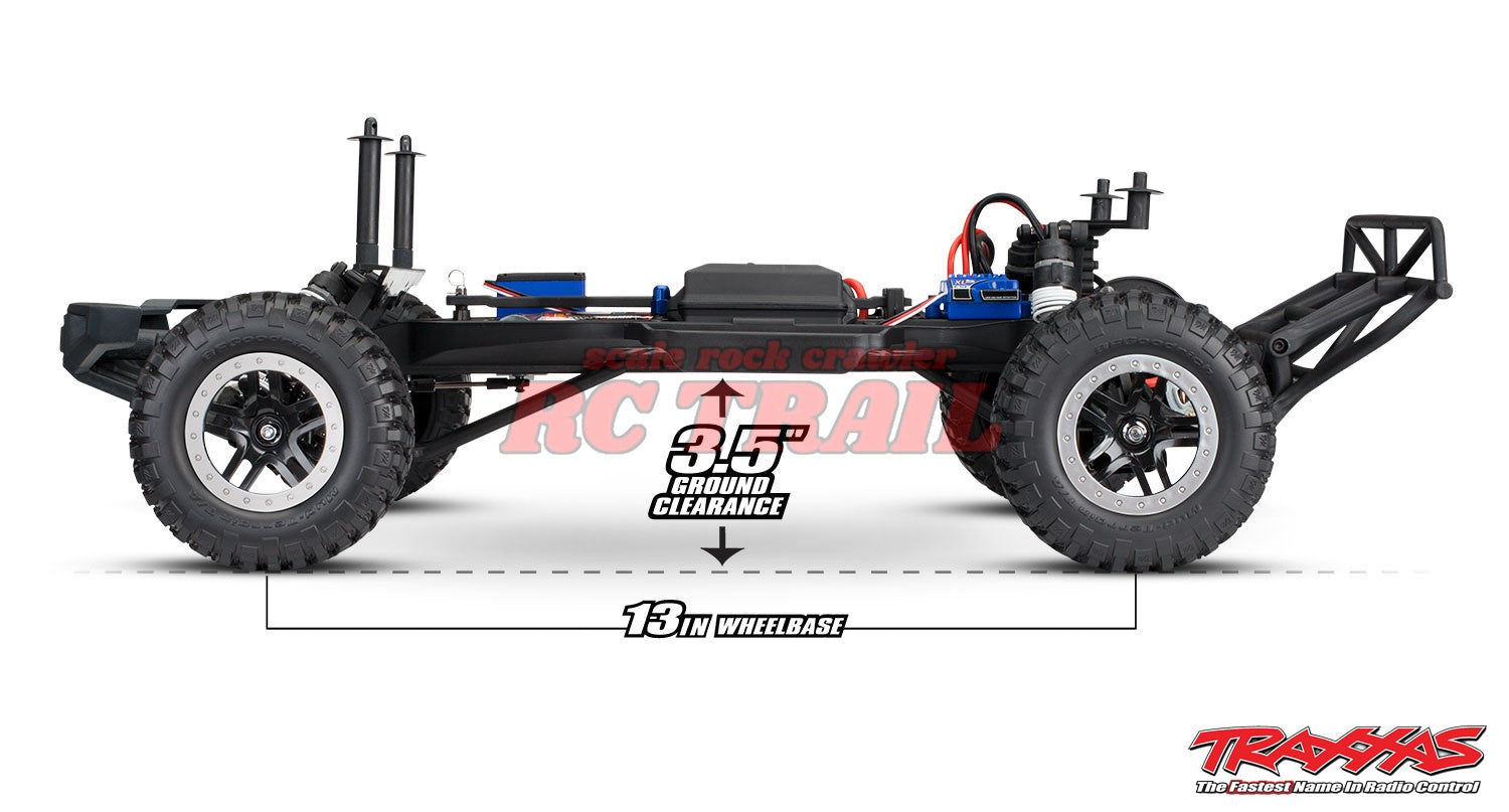 トラクサス フォード F-150 ラプター レッド RTR 1/10 スラッシュ 2WD Truck TQ 2.4GHz プロポ、バッテリー、充電器付き 58094-1 - RCTRAIL
