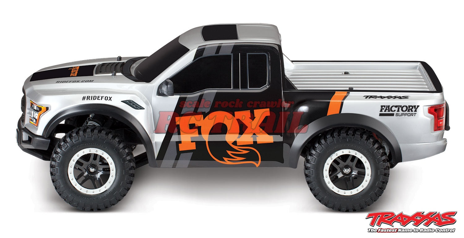 トラクサス フォード F-150 ラプター レッド RTR 1/10 スラッシュ 2WD Truck TQ 2.4GHz プロポ、バッテリー、充電器付き 58094-1 - RCTRAIL