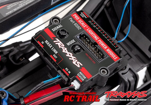 トラクサス プロスケール 高性能ライトコントロールシステム パワーモジュール&配線セット 6591 - RCTRAIL