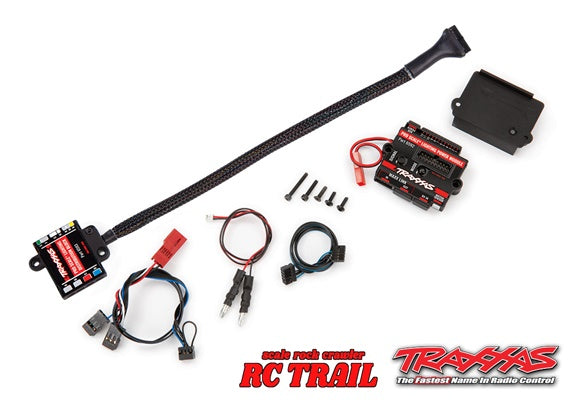 トラクサス プロスケール 高性能ライトコントロールシステム パワーモジュール&配線セット 6591 - RCTRAIL
