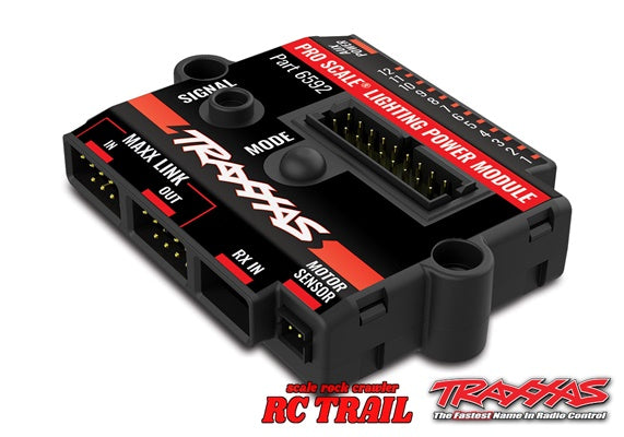 トラクサス　プロスケール　高性能ライトコントロールシステム　パワーモジュール＆配線セット　6591 - RCTRAIL