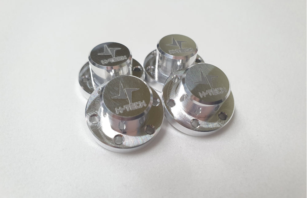 H-TECH アルミ メタル ホイールキャップ