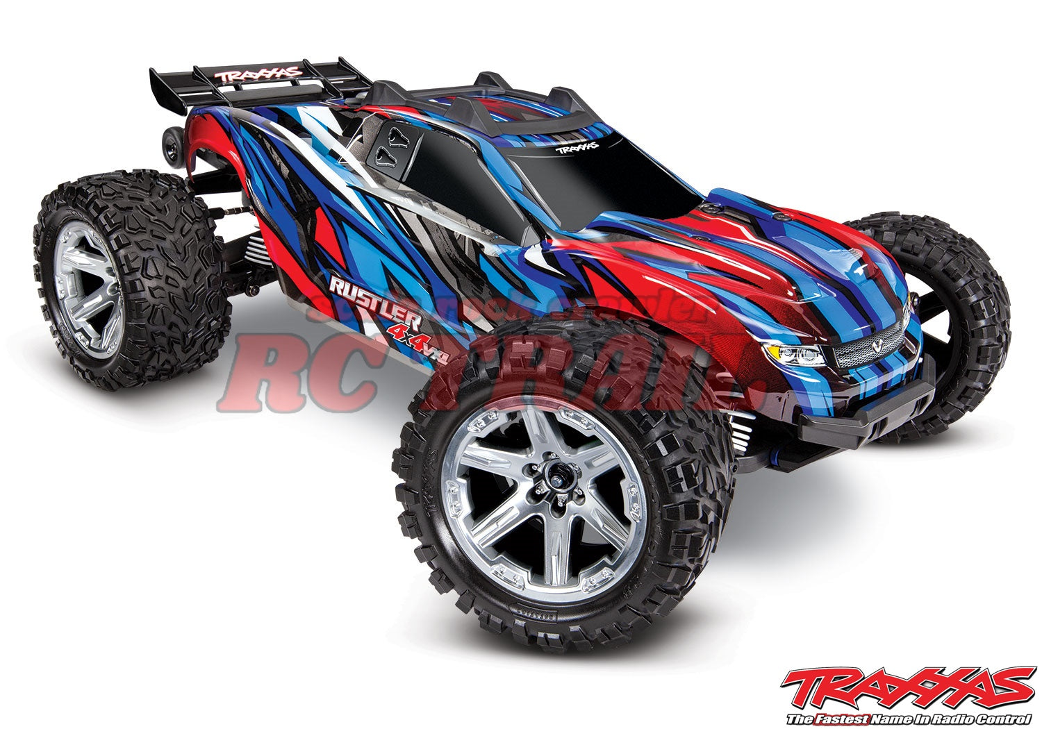 トラクサス ラストラー4X4 VXL レッド&ブルー 67076-4 - RCTRAIL