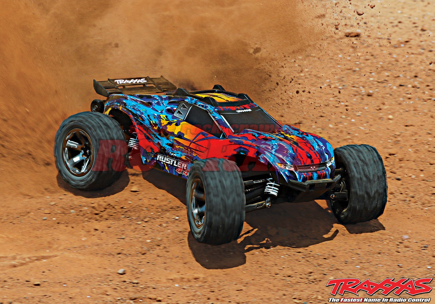 トラクサス ラストラー4X4 VXL レッド&イエロー 67076-4 - RCTRAIL