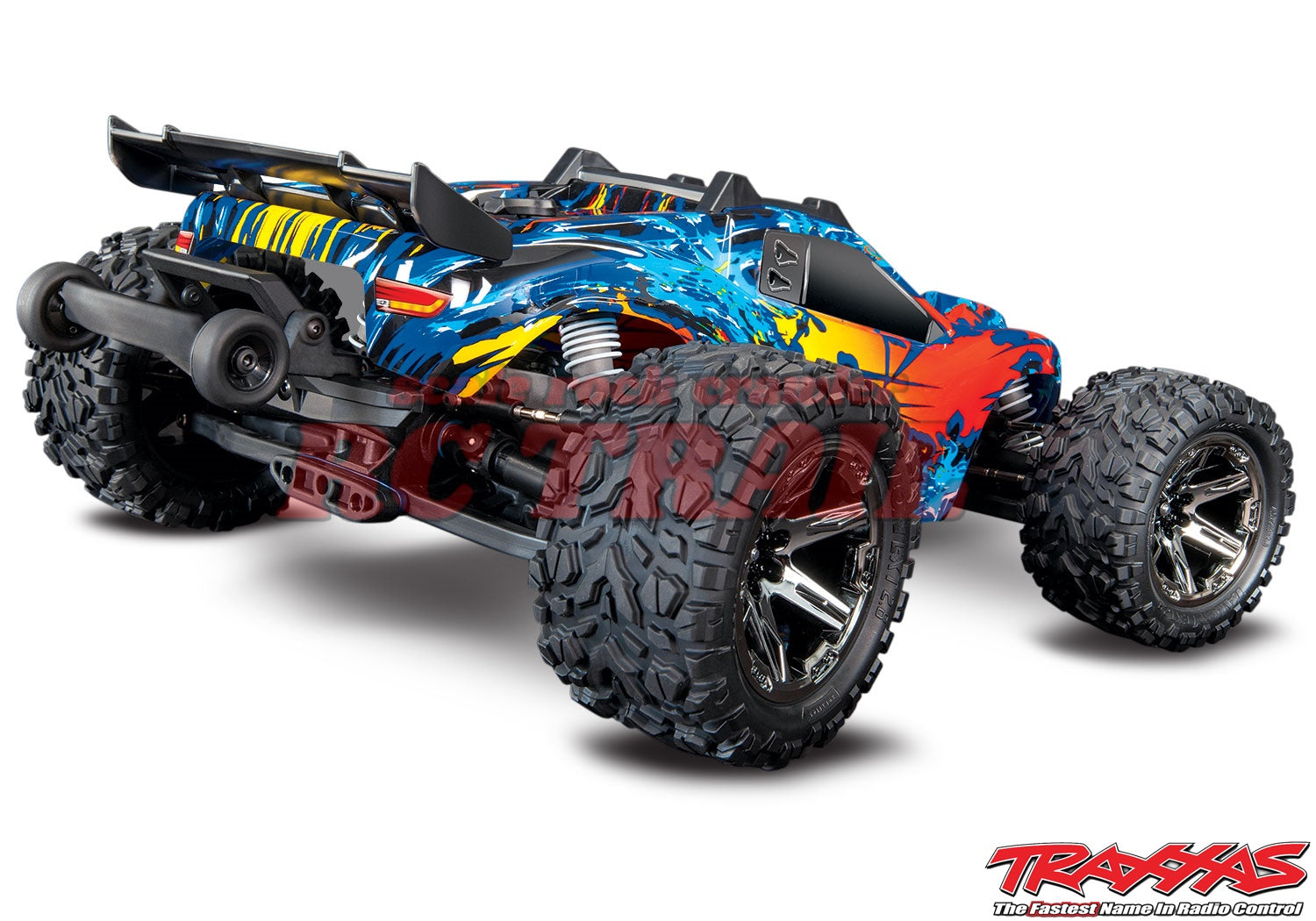 トラクサス ラストラー4X4 VXL レッド&イエロー 67076-4 - RCTRAIL