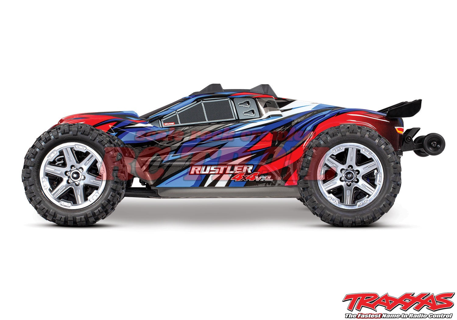 トラクサス ラストラー4X4 VXL レッド&ブルー 67076-4 - RCTRAIL