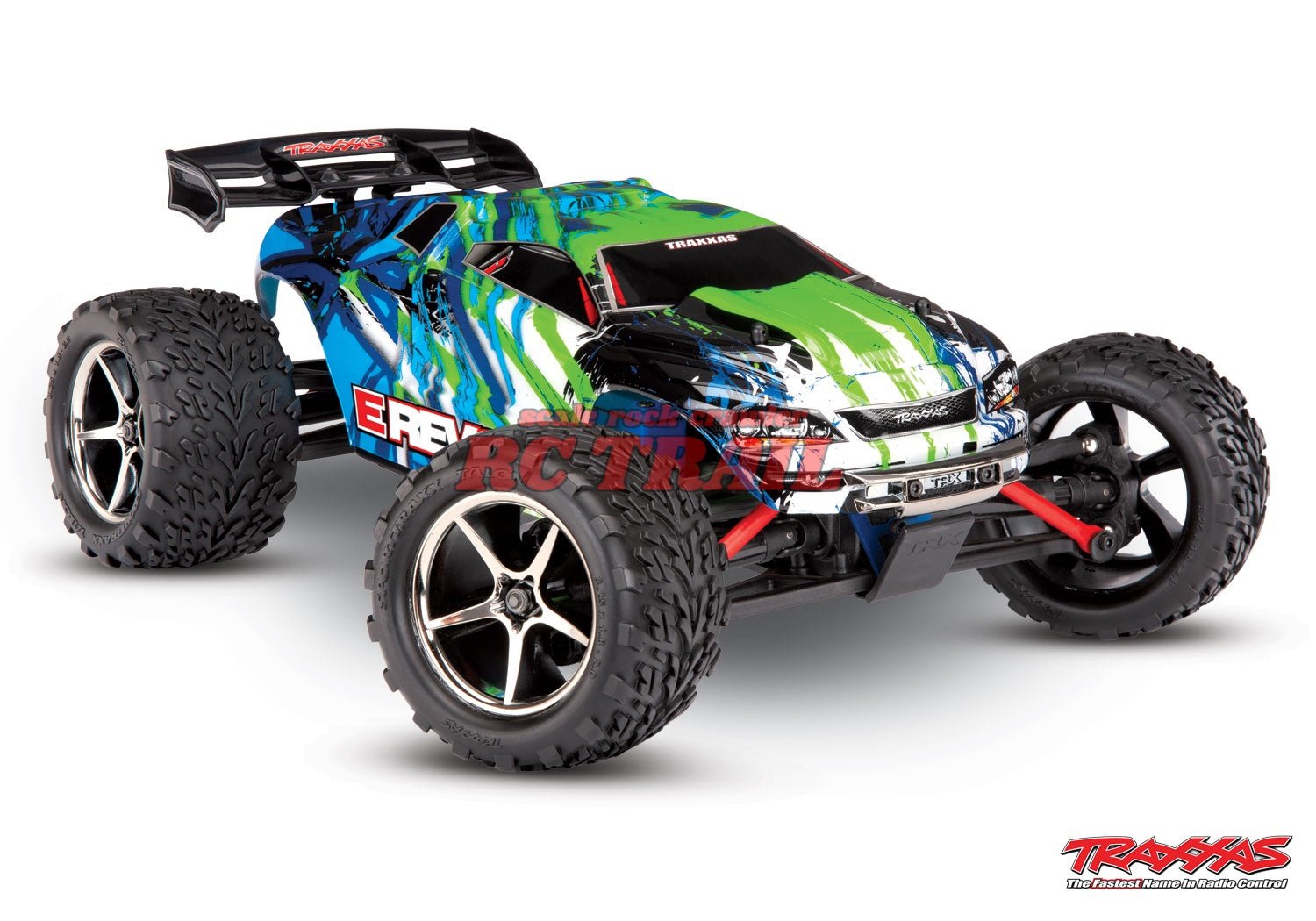 トラクサス E-Revo 1/16 4WD RTRトラック(グリーン)バッテリー+充電器付き 71054-1 - RCTRAIL