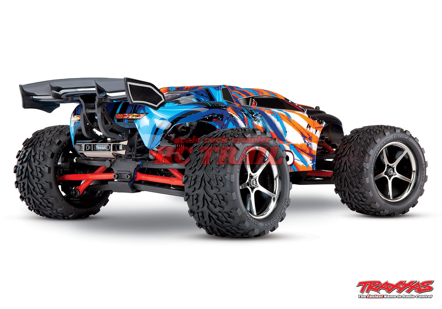 トラクサス E-Revo 1/16 4WD RTRトラック(オレンジ)バッテリー+充電器付き 71054-1 - RCTRAIL