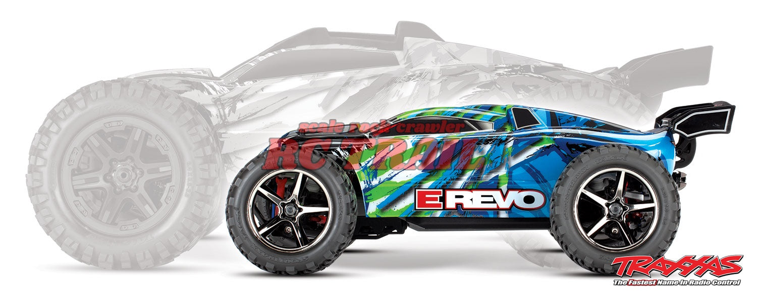 トラクサス E-Revo 1/16 4WD RTRトラック(レッド)バッテリー+充電器付き 71054-1 - RCTRAIL