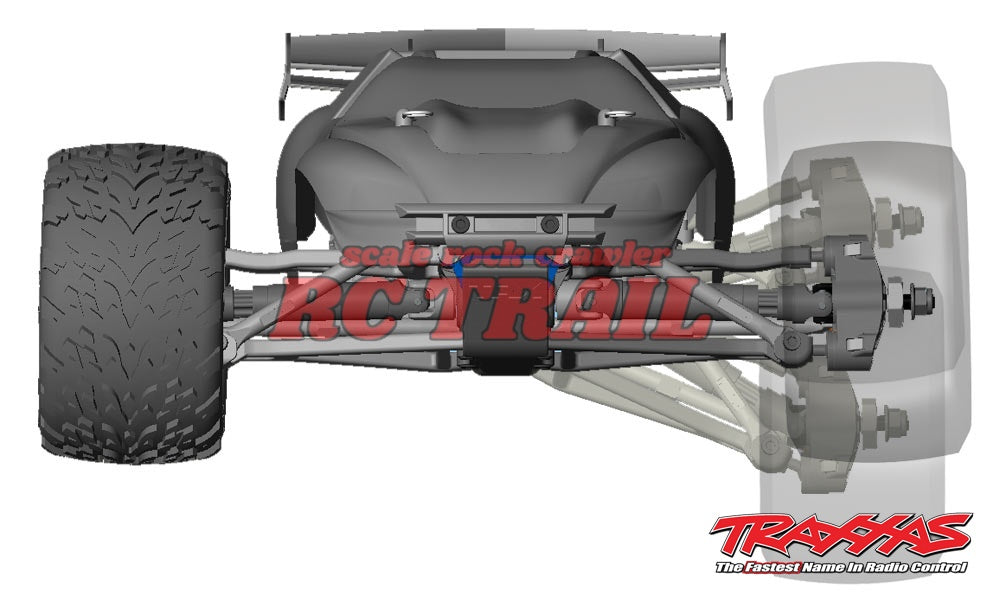 トラクサス E-Revo 1/16 4WD RTRトラック(オレンジ)バッテリー+充電器付き 71054-1 - RCTRAIL