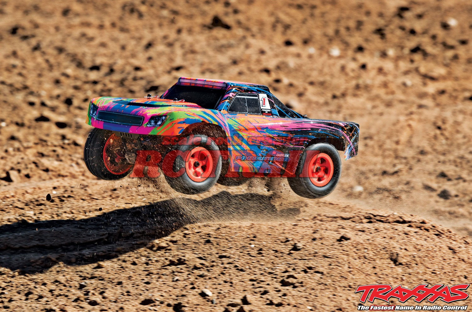 トラクサス LaTrax 1 / 18 デザートプレランナー 4WD RTRショートコーストラック(ブルー)、2.4GHzプロポ、バッテリー、AC充電器付き 76064-5 - RCTRAIL