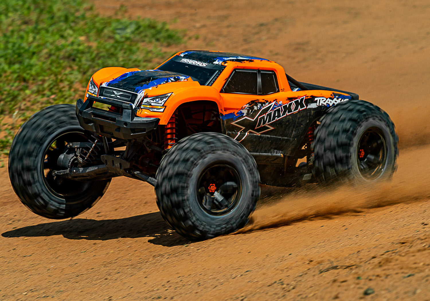 トラクサス XMaxx 8S 4WD ブラシレスモンスタートラック(オレンジ) traxxas X-Maxx 8S 4WD Monster Truck 77086-4 - RCTRAIL