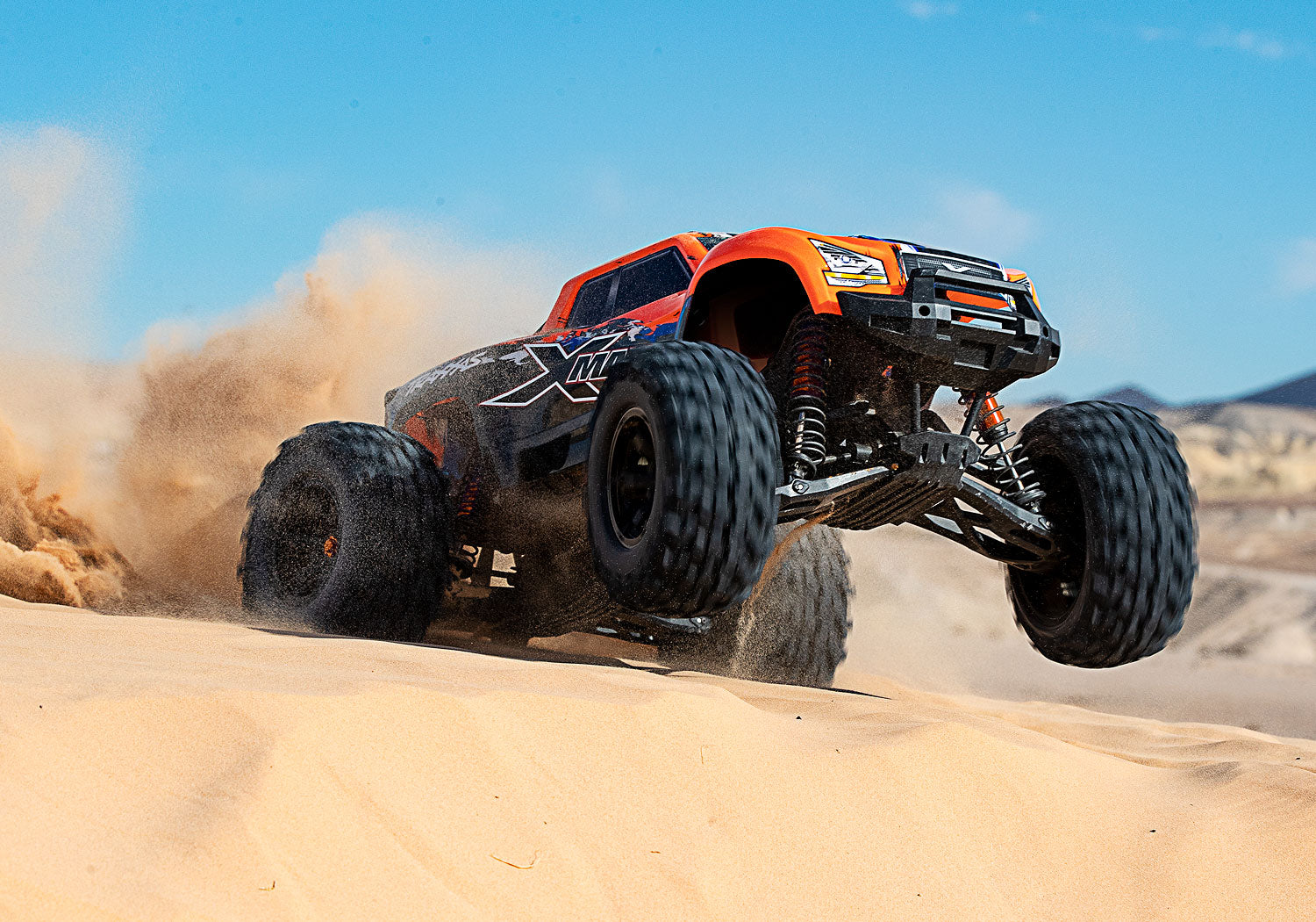 トラクサス XMaxx 8S 4WD ブラシレスモンスタートラック(オレンジ) traxxas X-Maxx 8S 4WD Monster Truck 77086-4 - RCTRAIL