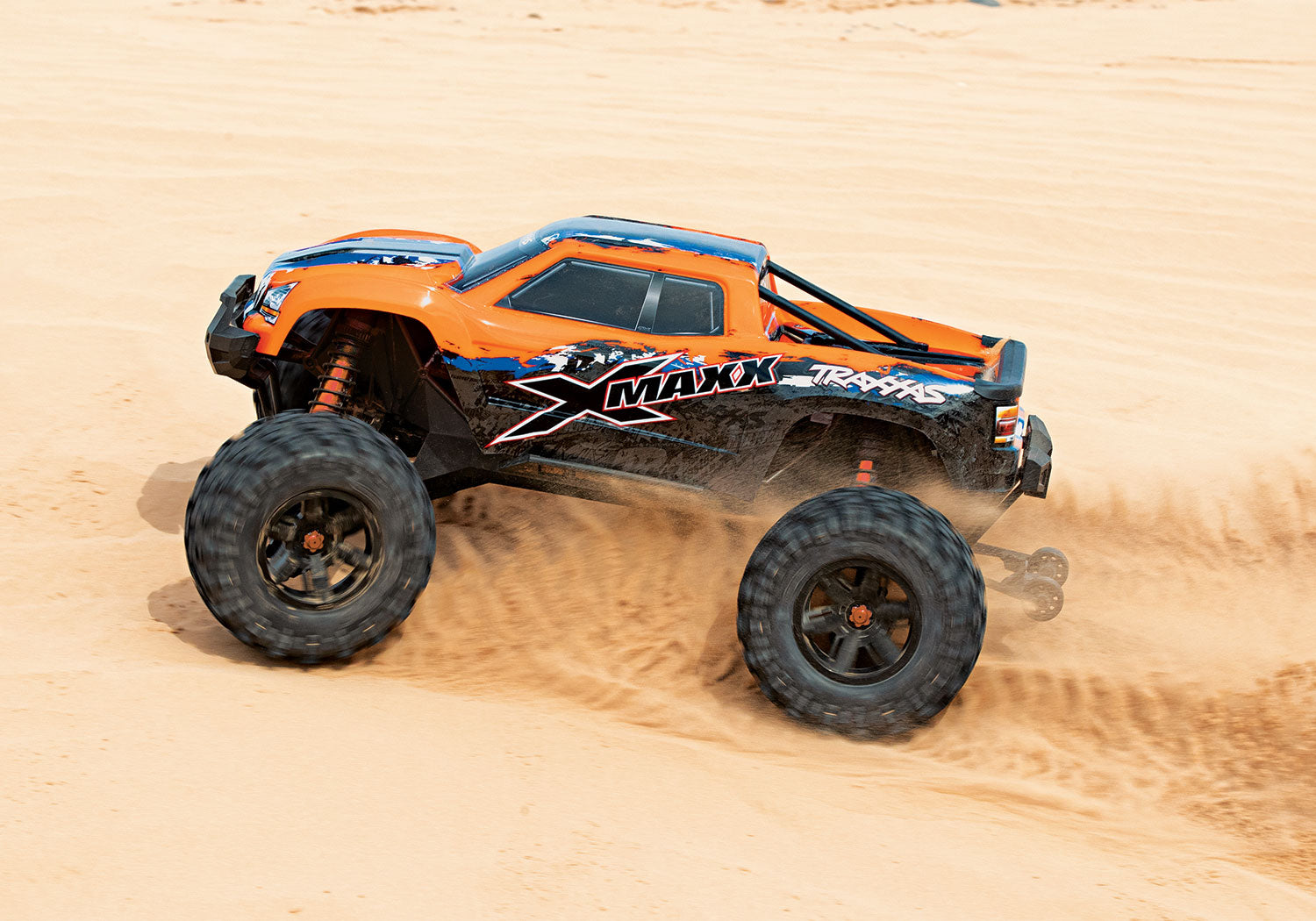 トラクサス XMaxx 8S 4WD ブラシレスモンスタートラック(オレンジ) traxxas X-Maxx 8S 4WD Monster Truck 77086-4 - RCTRAIL