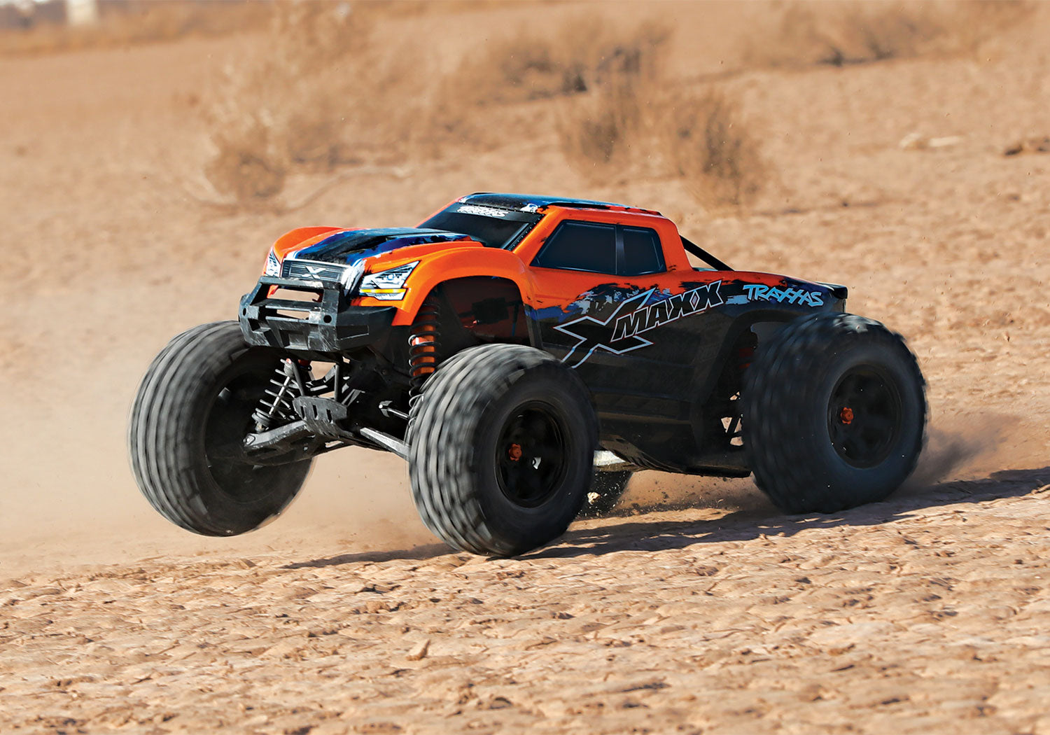 トラクサス XMaxx 8S 4WD ブラシレスモンスタートラック(オレンジ) traxxas X-Maxx 8S 4WD Monster Truck 77086-4 - RCTRAIL