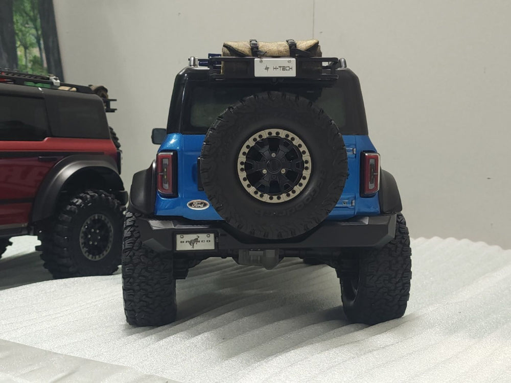 H-TECH RC 1/10 アルミ メタル スケール ホイール (Traxxas TRX4 Bronco 2022 適合) (HTW2.1-04)