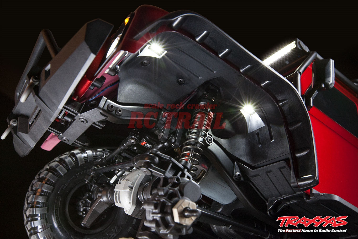 トラクサス TRX4 ディフェンダーD110 LEDライトフルセット Rigid Complete LED Light Set 8095 - RCTRAIL