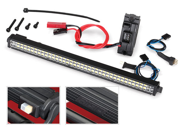 トラクサス　LEDライトバーキット（リジッド）/電源ユニット、TRX-4®8029