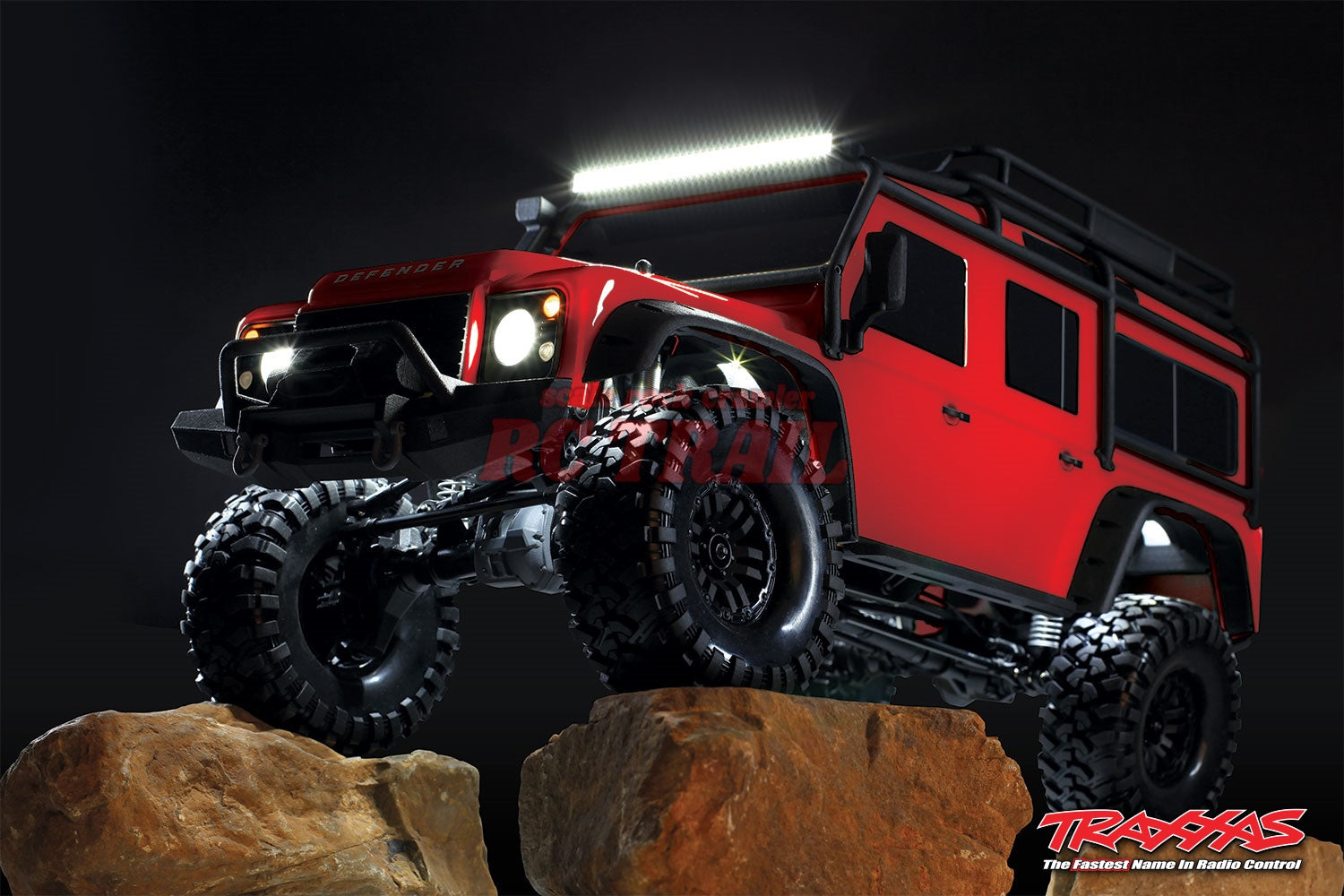 トラクサス TRX4 ディフェンダーD110 LEDライトフルセット Rigid Complete LED Light Set 8095 - RCTRAIL