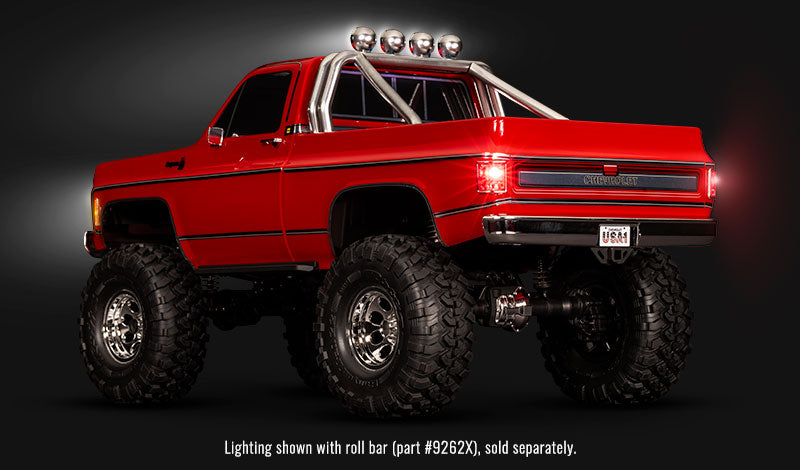 トラクサス TRX4 1979 シボレー ブレイザーK5 & K10 トラック プロ スケール LED ライトセット 8038X