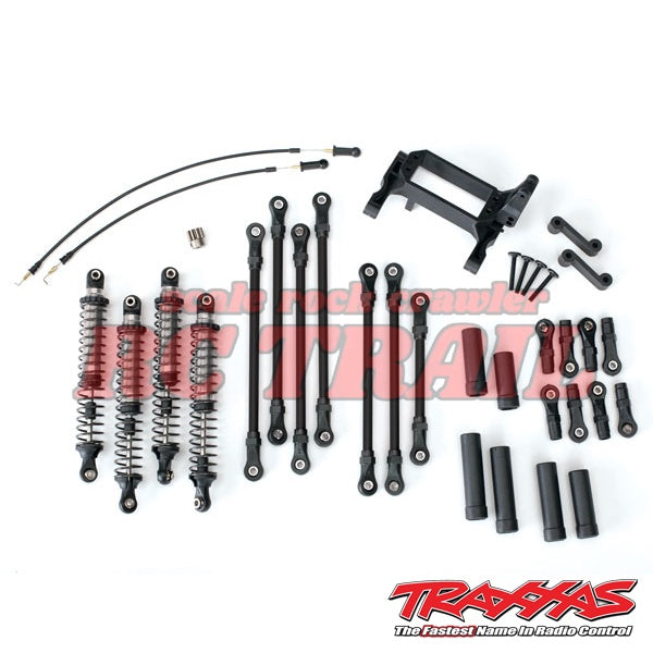 トラクサス TRX-4コンプリートロングアームリフトキット(グレー)Traxxas 8140 - RCTRAIL