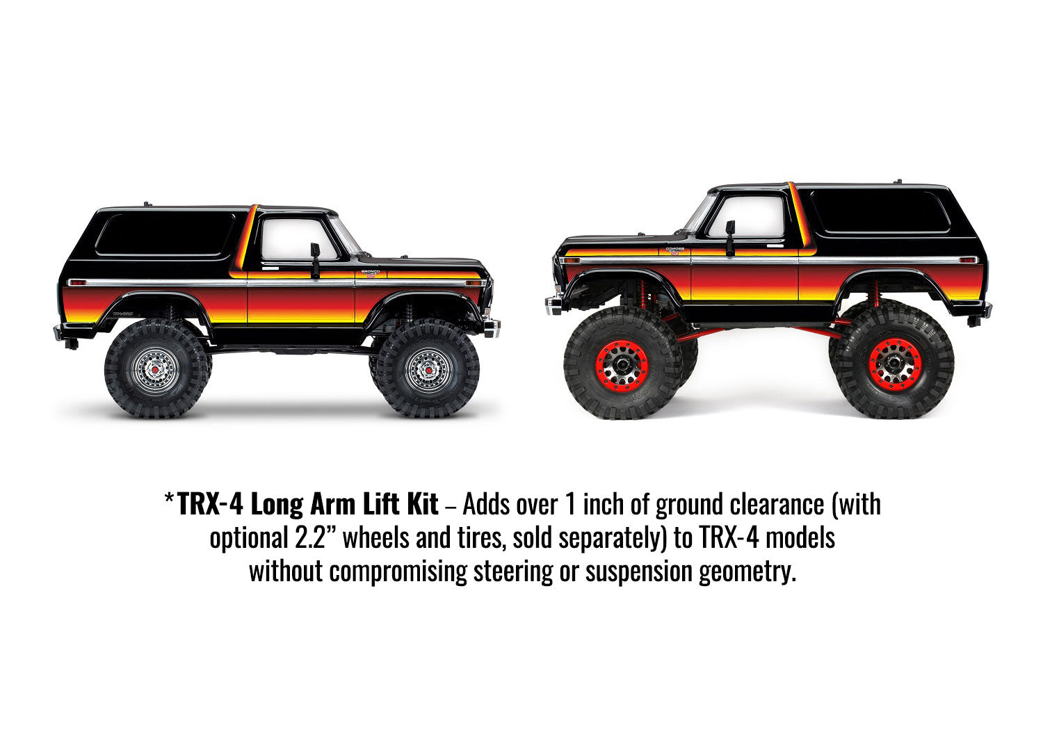 トラクサス TRX-4コンプリートロングアームリフトキット（ブルー）Traxxas 8140X