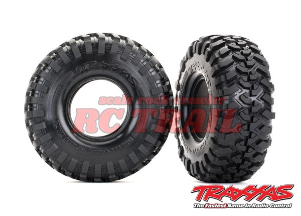 Traxxas TRX-4 2.2 "キャニオントレイルクローラータイヤ(2本)8170 - RCTRAIL