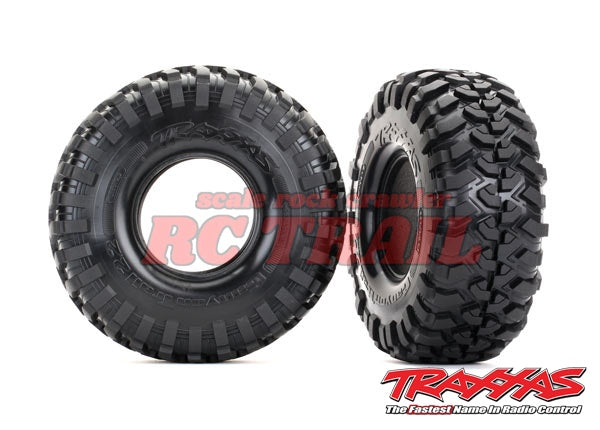 Traxxas TRX-4 2.2 "キャニオントレイルクローラータイヤ（2本）8170 - RCTRAIL