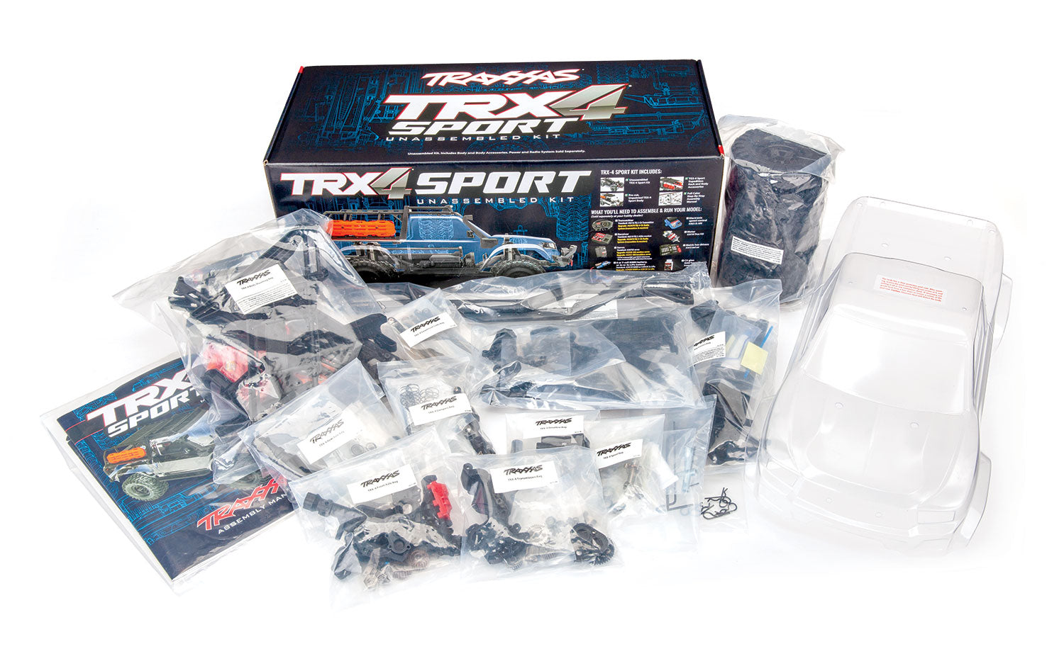 トラクサス　1/10　TRX4　スポーツ　組み立てキット　TRX-4® Sport Unassembled Kit　82010-4 - RCTRAIL