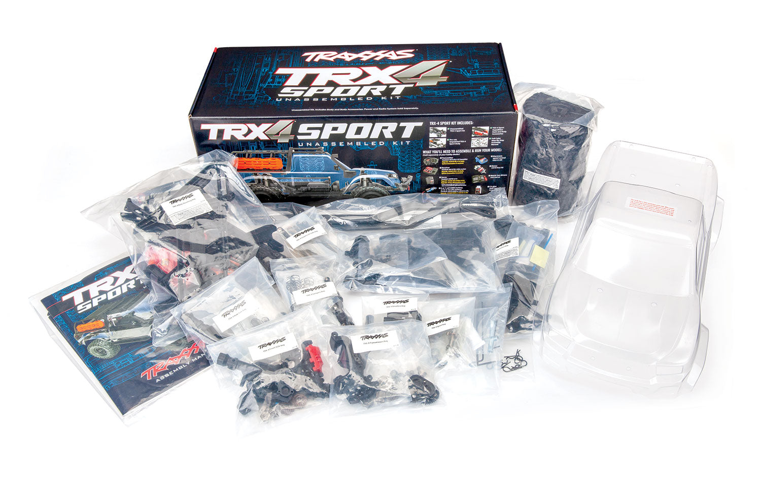 トラクサス 1/10 TRX4 スポーツ 組み立てキット TRX-4® Sport Unassembled Kit 82010-4 - RCTRAIL