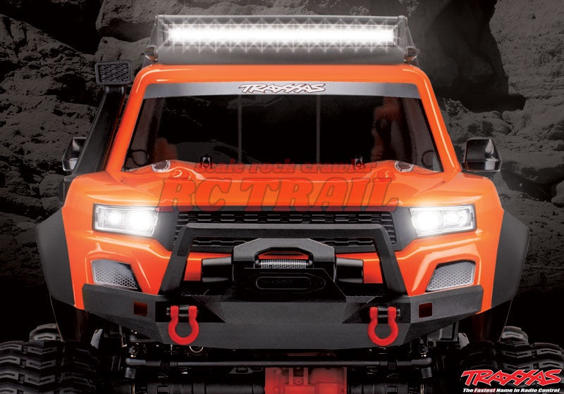 トラクサス 1/10 TRX4 All Terrain TRAXX RTR LEDライト付き オレンジ traxxas 82034-4_ORNG - RCTRAIL