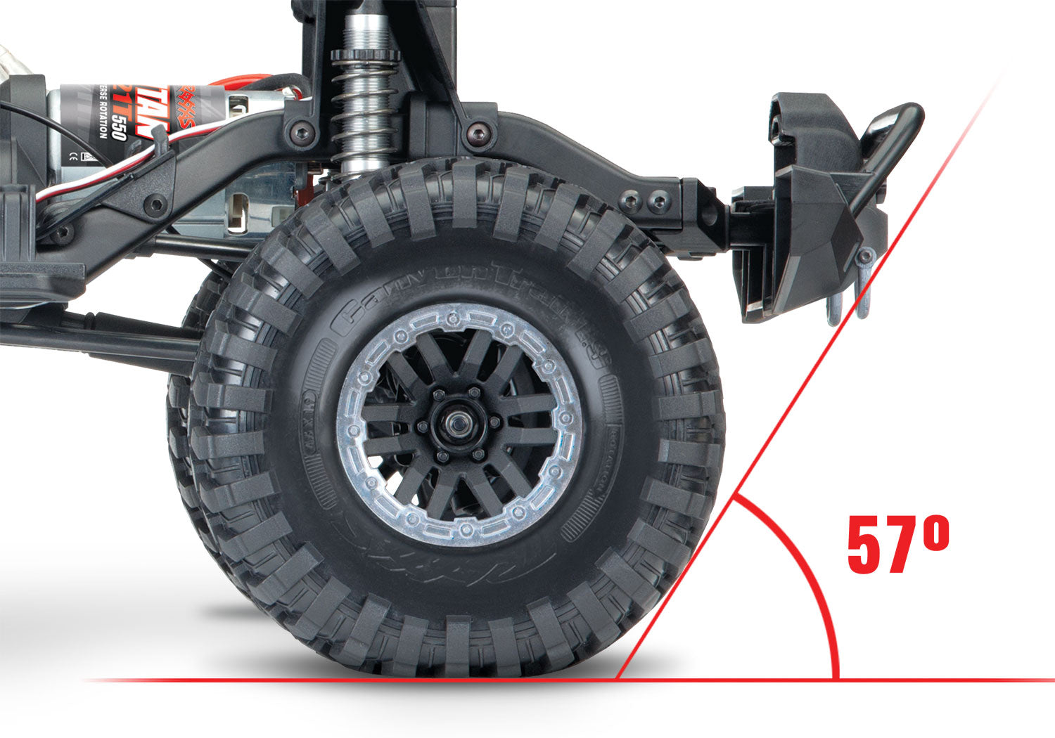 トラクサス TRX4 ランドローバー ディフェンダーD110 RTR レッド 82056-4 - RCTRAIL