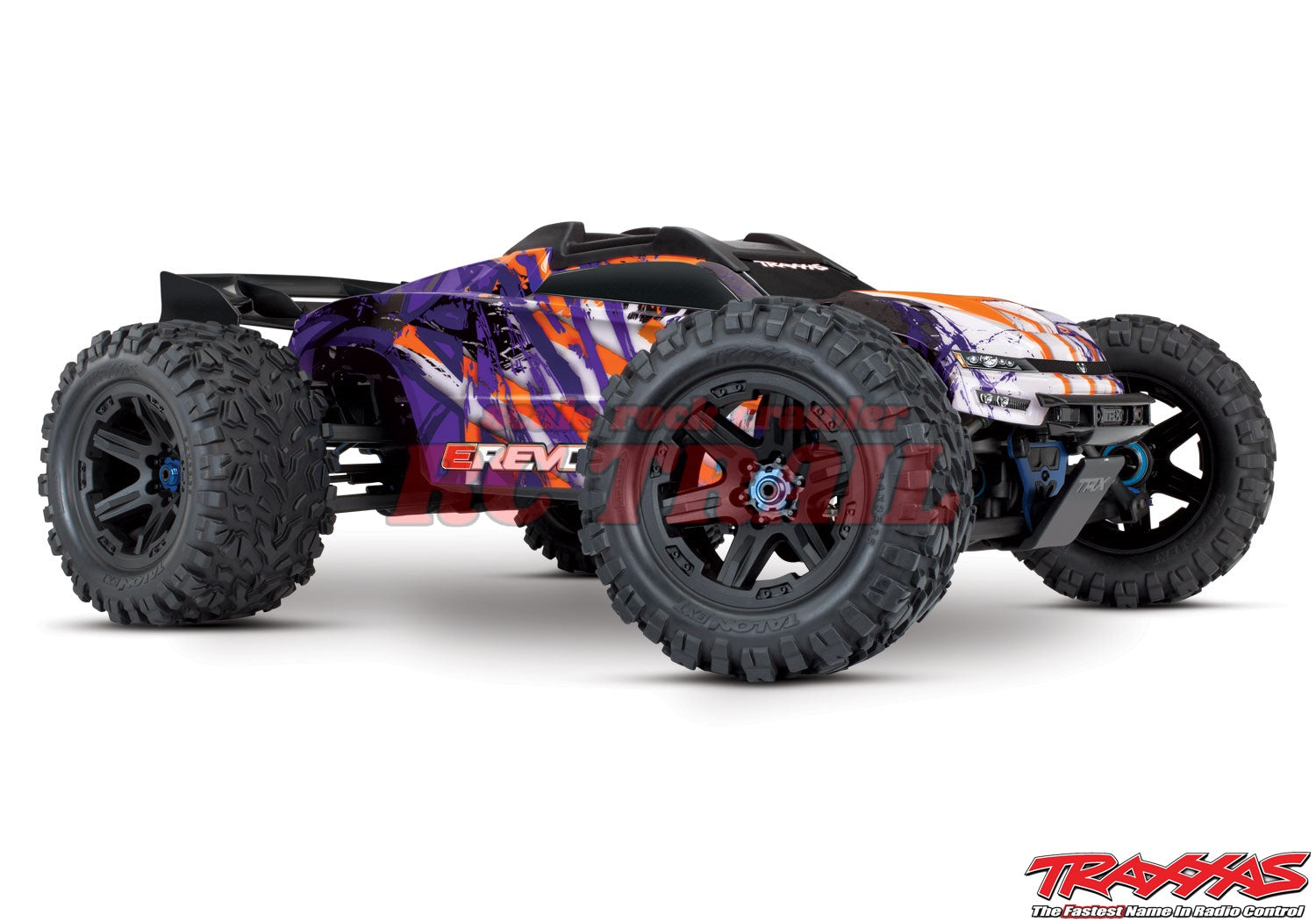 トラクサス E-REVO2.0 VXL パープル RTR 1/8 モンスタートラック ブラシレス Traxxas 86086-4 - RCTRAIL
