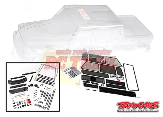 トラクサス TRX6 メルセデスベンツG63 クリアボディセット 8825 - RCTRAIL