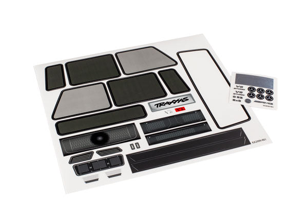 トラクサス TRX6 メルセデスベンツG63 デカールシート ステッカー 8826 - RCTRAIL