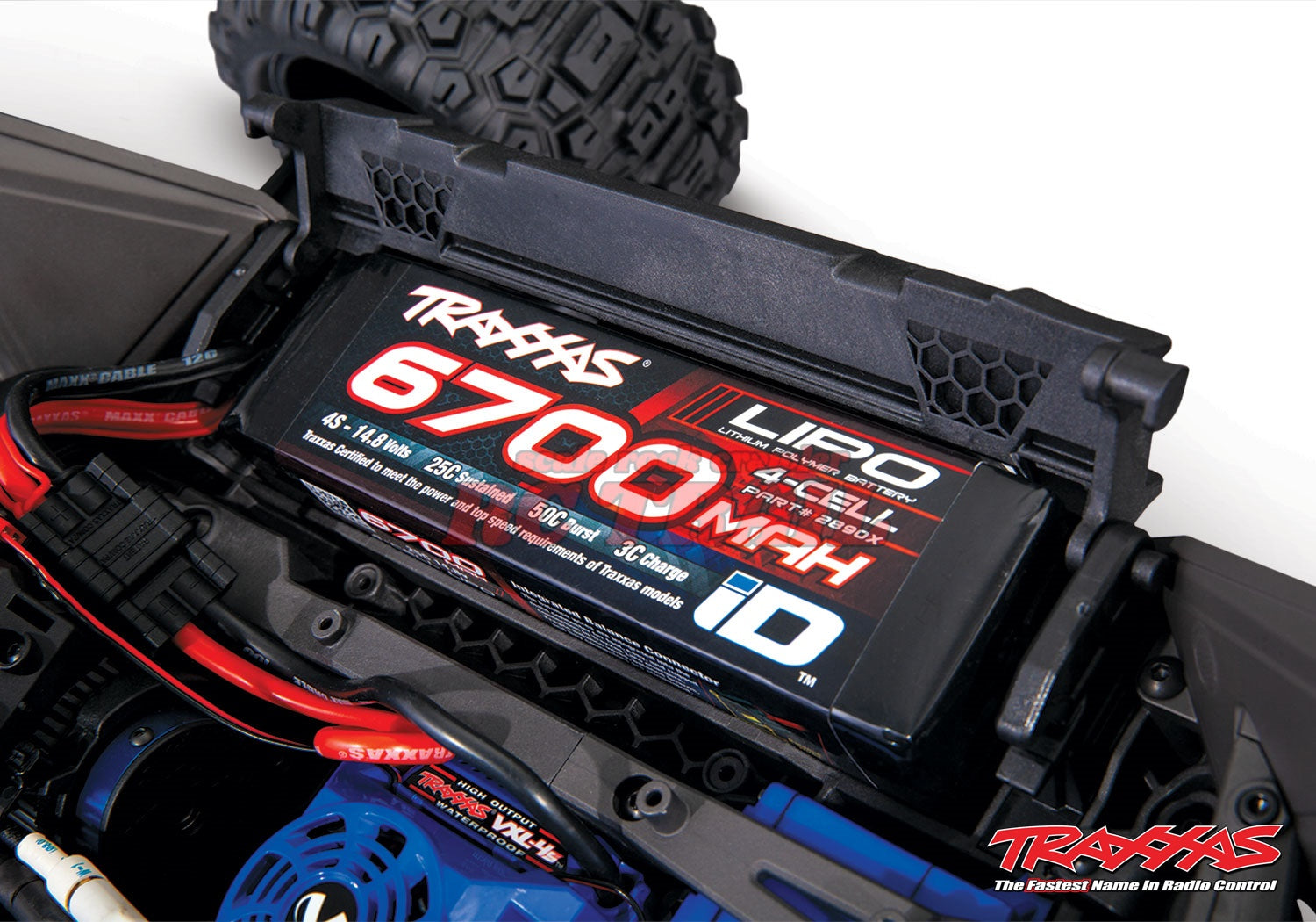 トラクサス Maxx WideMaxx レッドX RTR 1 / 10ブラシレス4WDモンスタートラック TQi2.4GHzプロポ TSM付き Traxxas 89086-4 - RCTRAIL