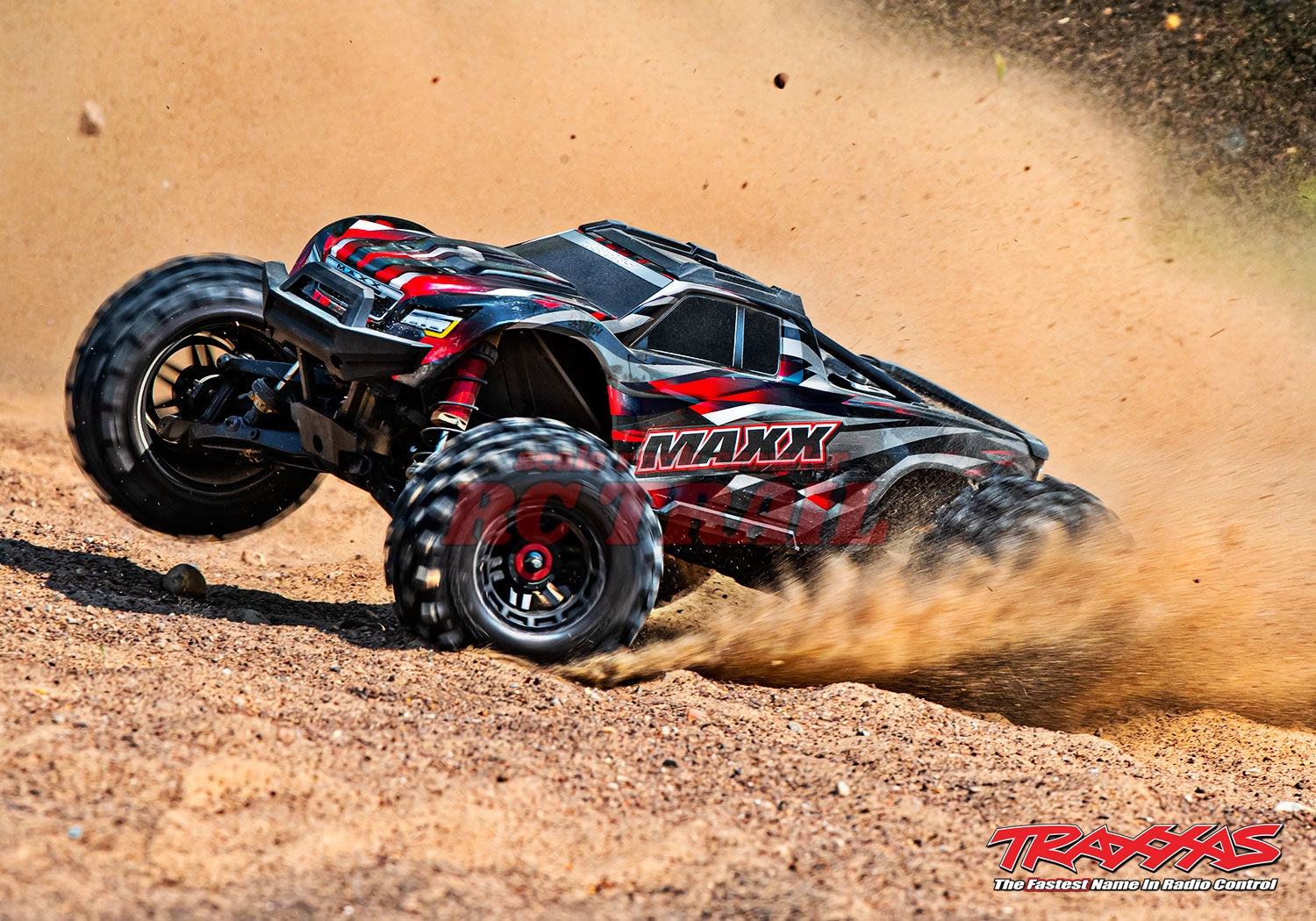 トラクサス Maxx WideMaxx ブルーX RTR 1 / 10ブラシレス4WDモンスタートラック TQi2.4GHzプロポ TSM付き Traxxas 89086-4 - RCTRAIL