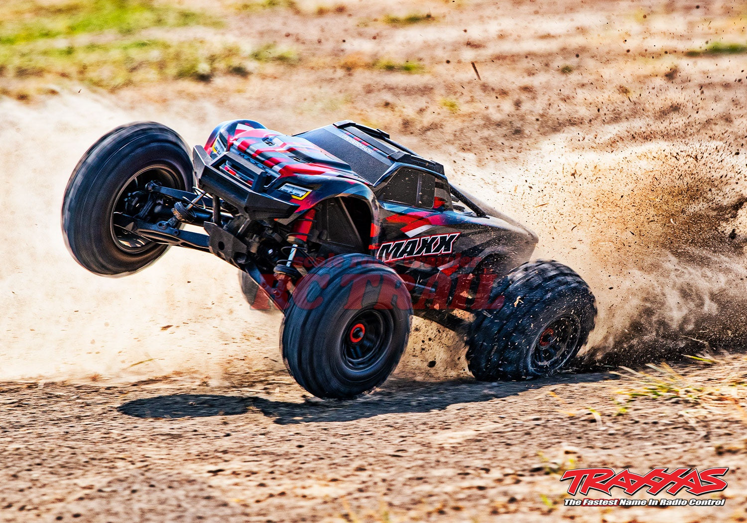 トラクサス Maxx WideMaxx ブルーX RTR 1 / 10ブラシレス4WDモンスタートラック TQi2.4GHzプロポ TSM付き Traxxas 89086-4 - RCTRAIL