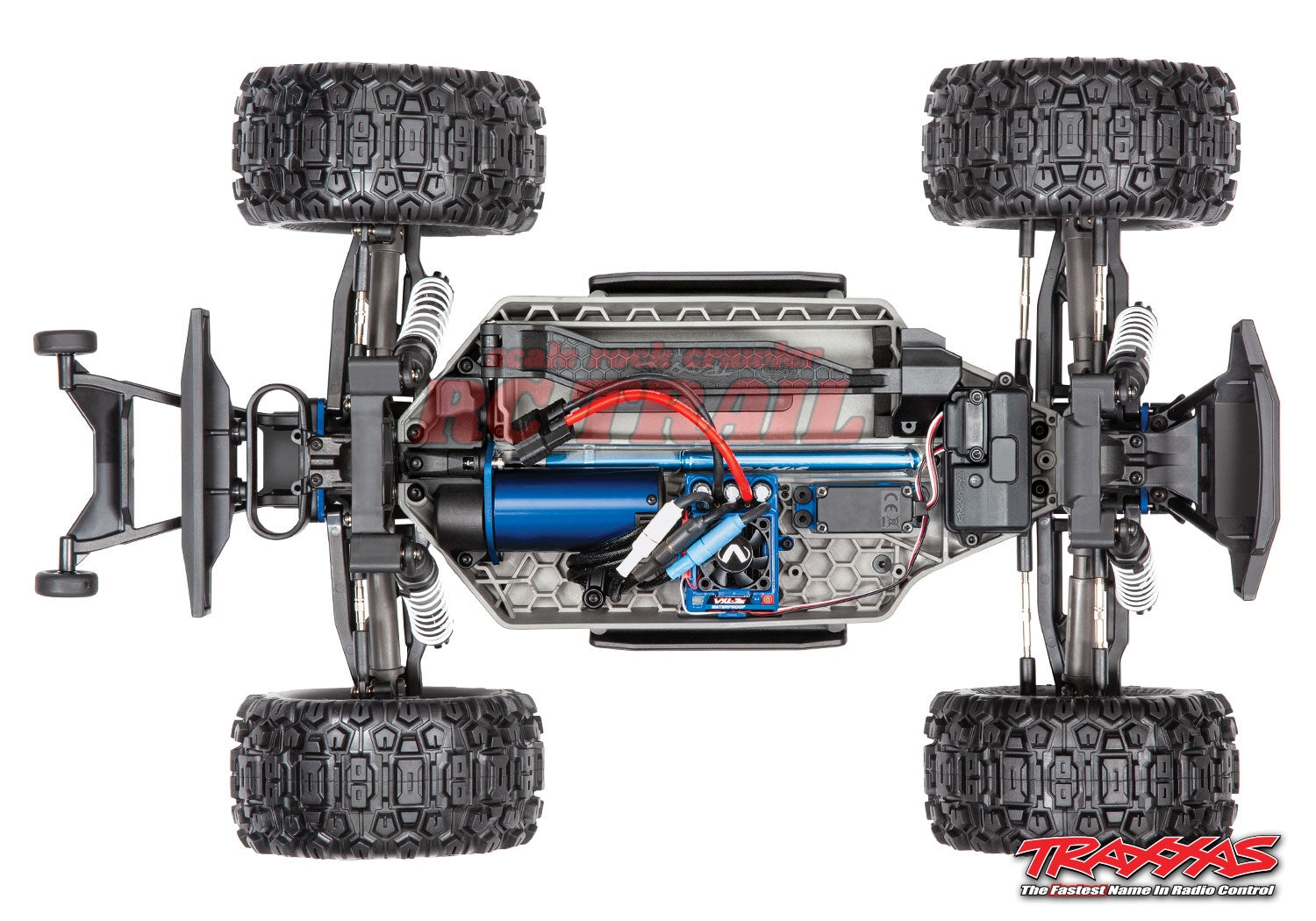 トラクサス Hoss VXL 3S 1/10 4X4 4WDブラシレス RTR モンスタートラック(グリーン)、TQi 2.4GHzプロポ、TSM、自動転倒回復付き traxxas 90076-4 - RCTRAIL