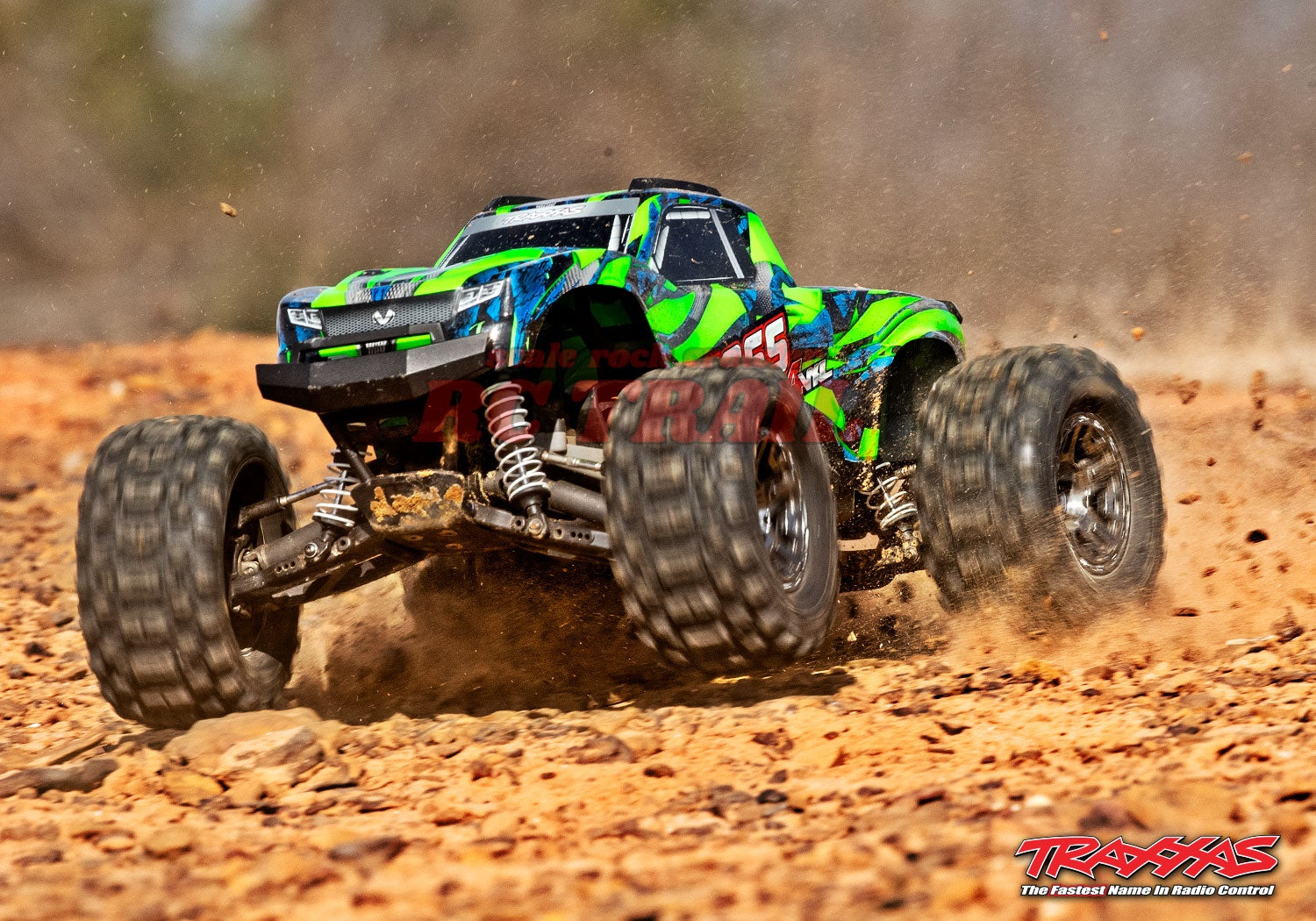 トラクサス Hoss VXL 3S 1/10 4X4 4WDブラシレス RTR モンスタートラック(レッド)、TQi 2.4GHzプロポ、TSM、自動転倒回復付き traxxas 90076-4 - RCTRAIL