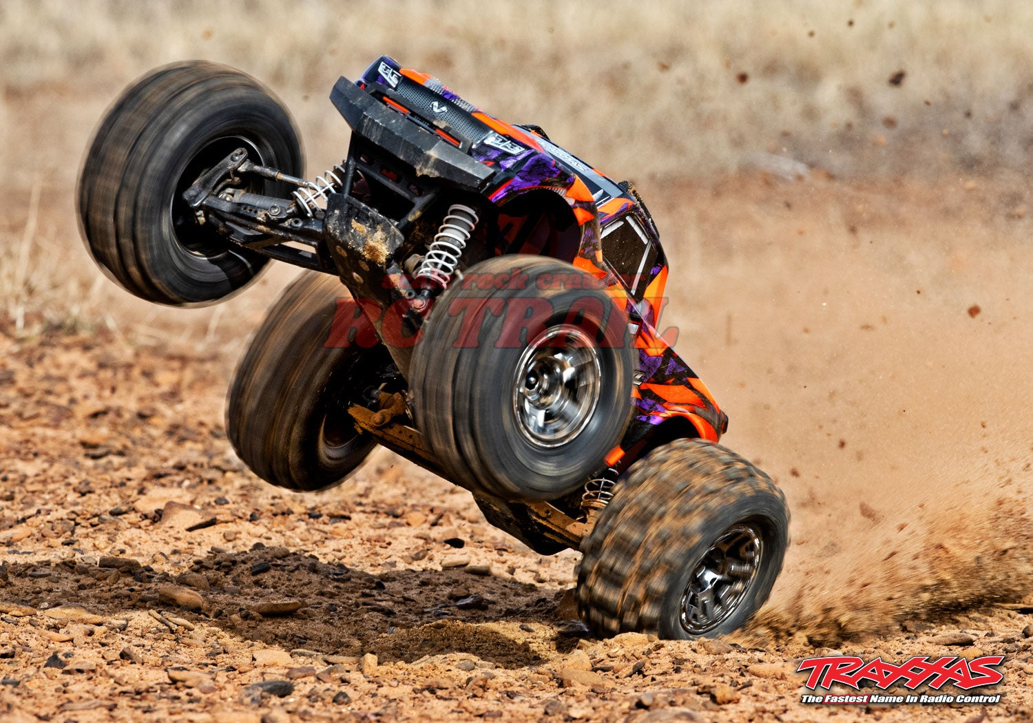 トラクサス Hoss VXL 3S 1/10 4X4 4WDブラシレス RTR モンスタートラック(レッド)、TQi 2.4GHzプロポ、TSM、自動転倒回復付き traxxas 90076-4 - RCTRAIL