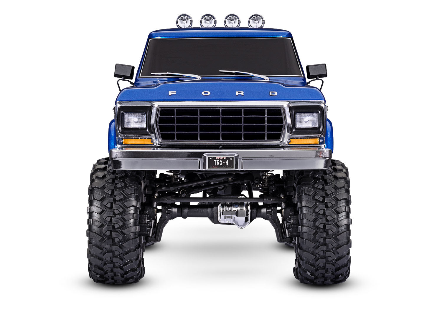 【 トラクサスリンク モジュール 6511 付属 】トラクサス 1/10 TRX4 フォード F150 ハイトレイルエディション ブルー 92046-4