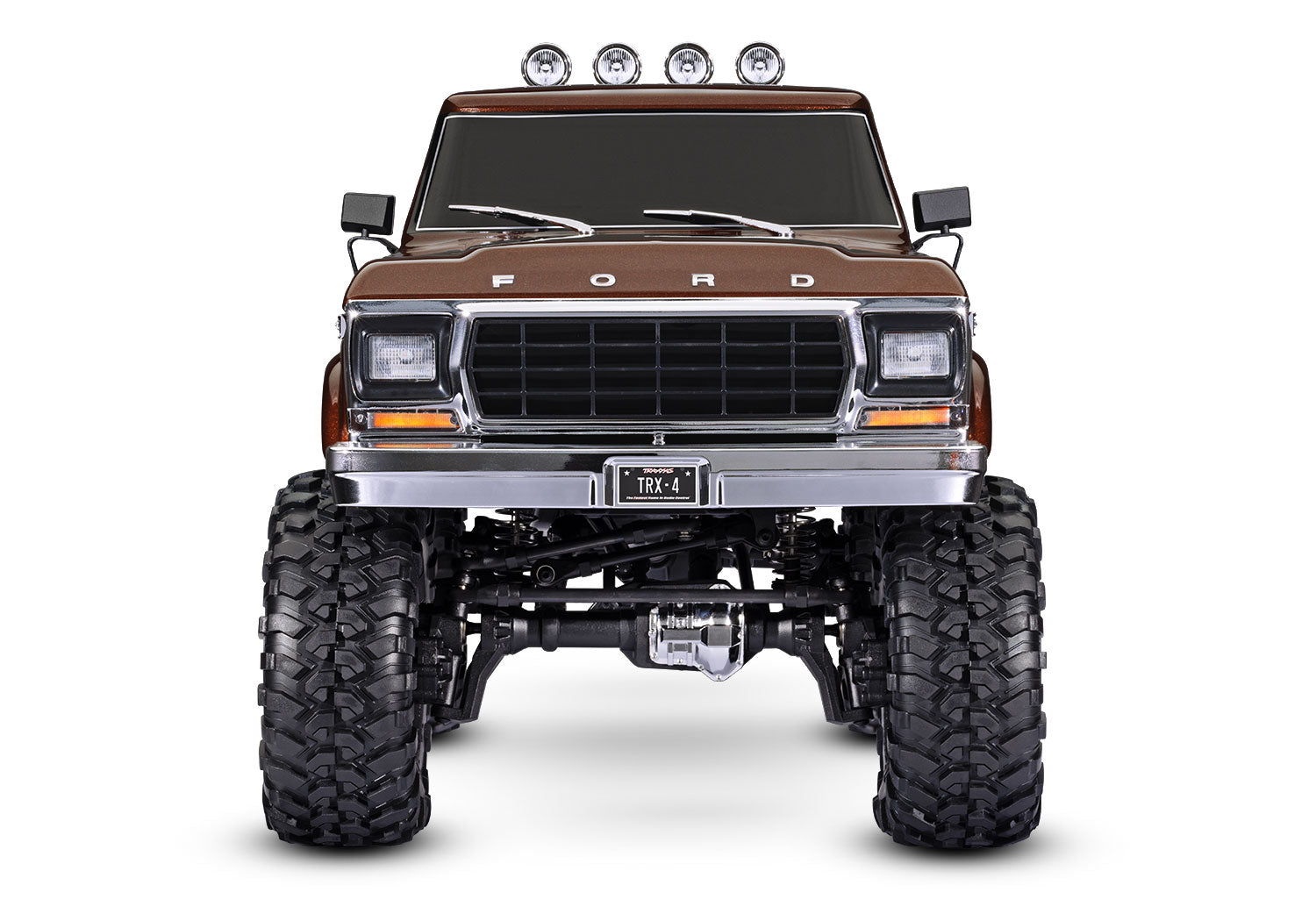 【 トラクサスリンク モジュール 6511 付属 】トラクサス 1/10 TRX4 フォード F150 ハイトレイルエディション ブラウン 92046-4