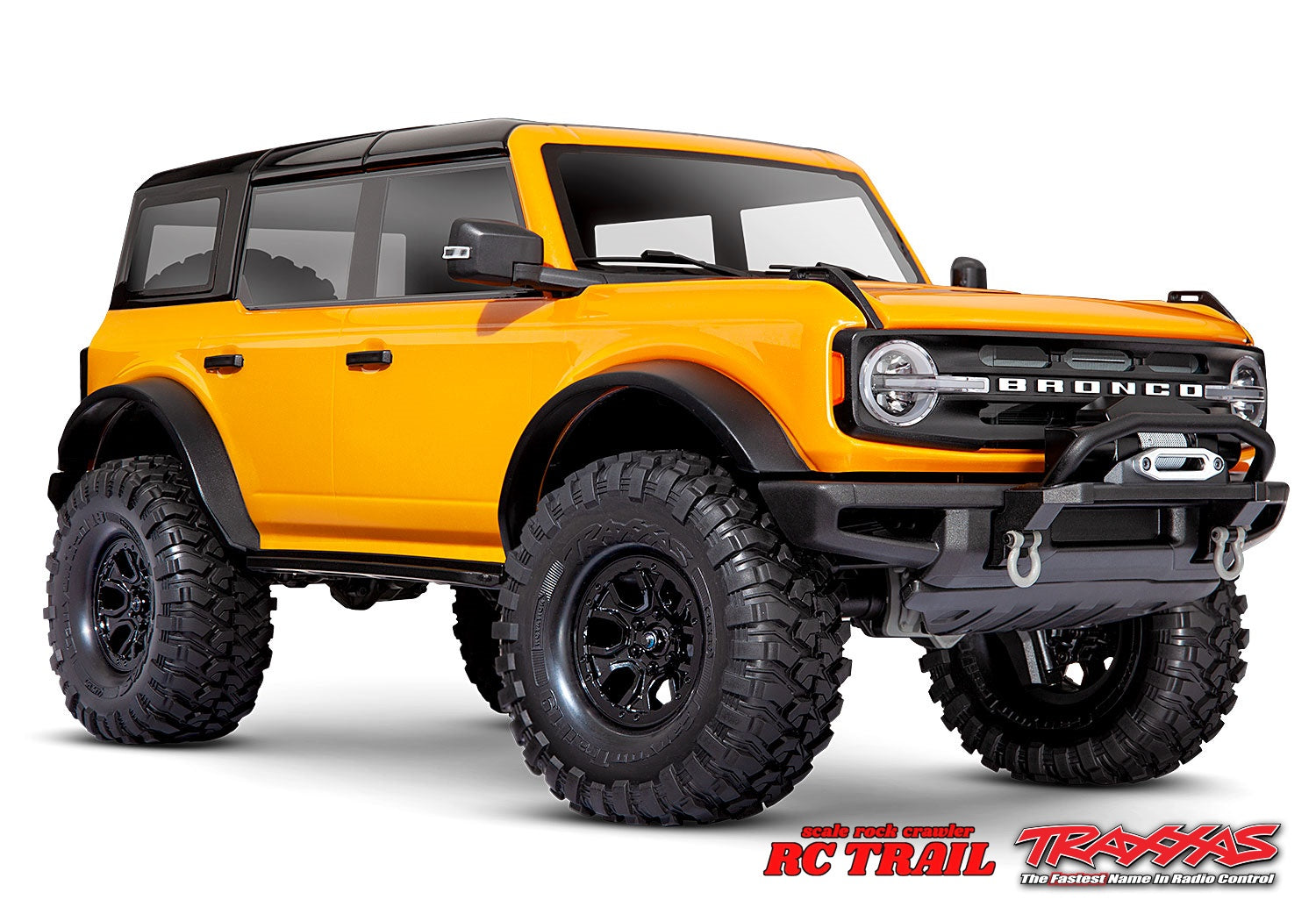 トラクサス　TRX4　フォード　2021　ブロンコ　RTR　オレンジ 92076-4 - RCTRAIL