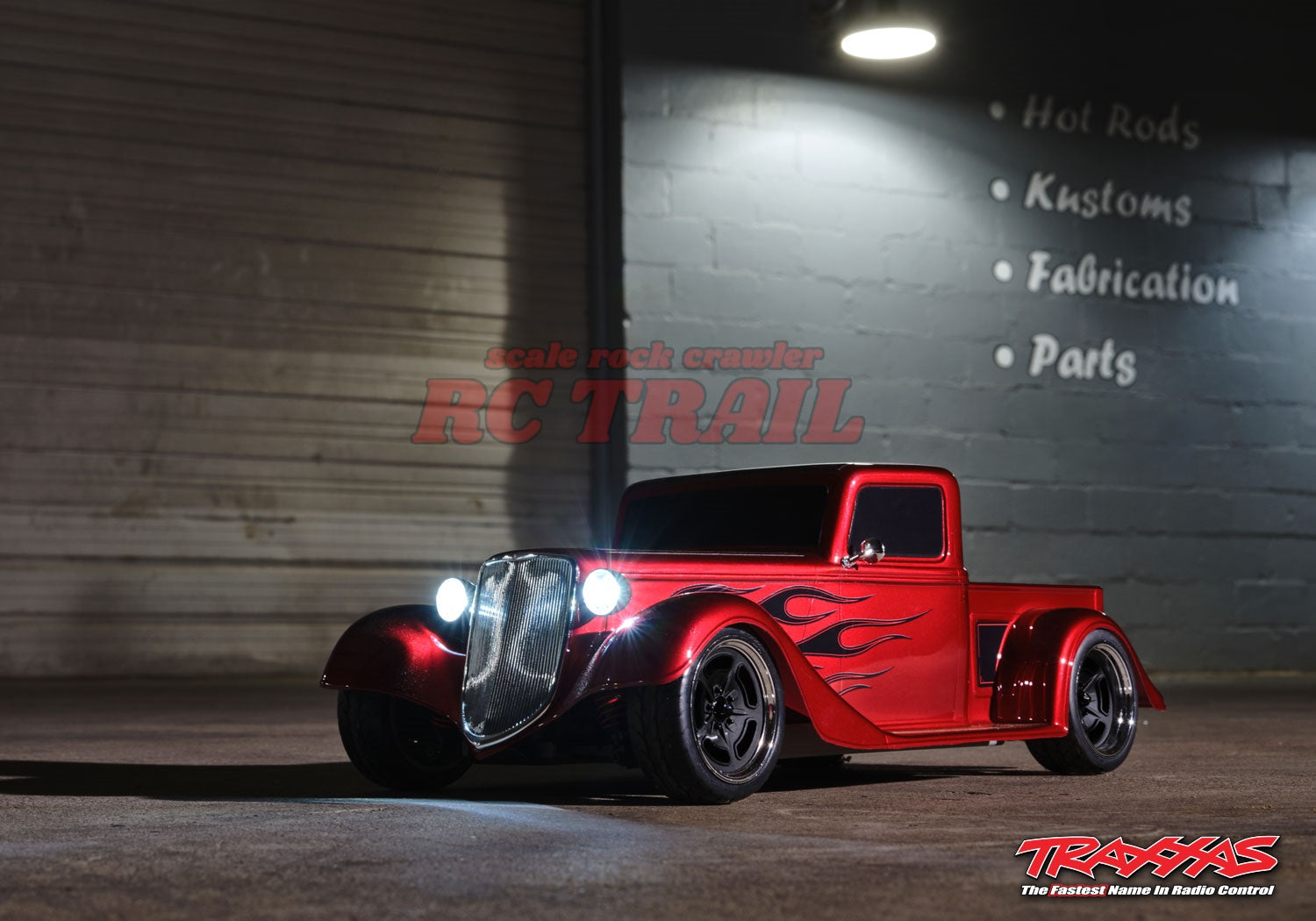 トラクサス 4-Tec 3.0 1/10 RTRツーリングカー(ファクトリーファイブ '35ホットロッド トラック(レッド) TQ 2.4GHzプロポ付き Traxxas 93034-4 - RCTRAIL