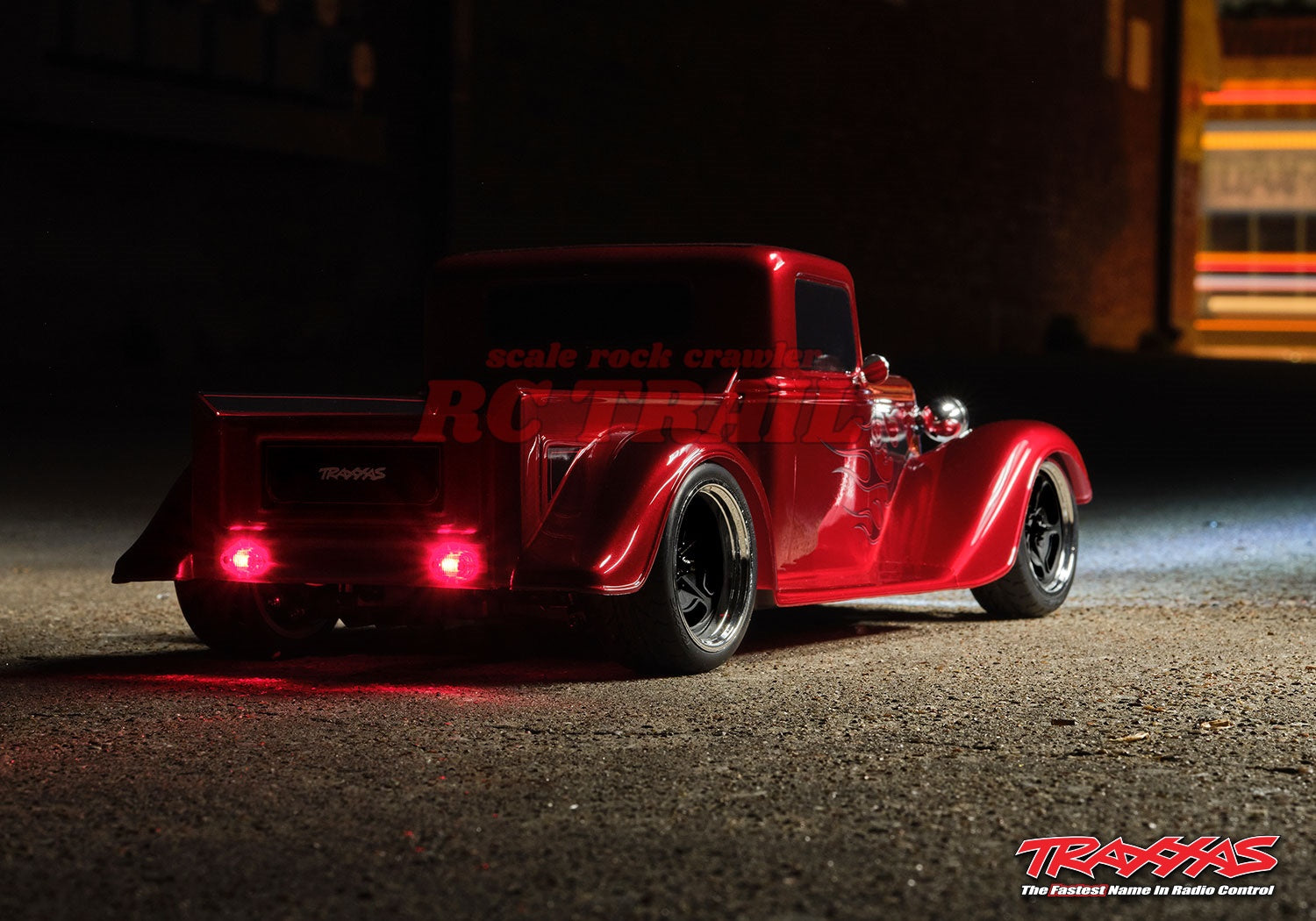 トラクサス 4-Tec 3.0 1/10 RTRツーリングカー(ファクトリーファイブ '35ホットロッド トラック(レッド) TQ 2.4GHzプロポ付き Traxxas 93034-4 - RCTRAIL