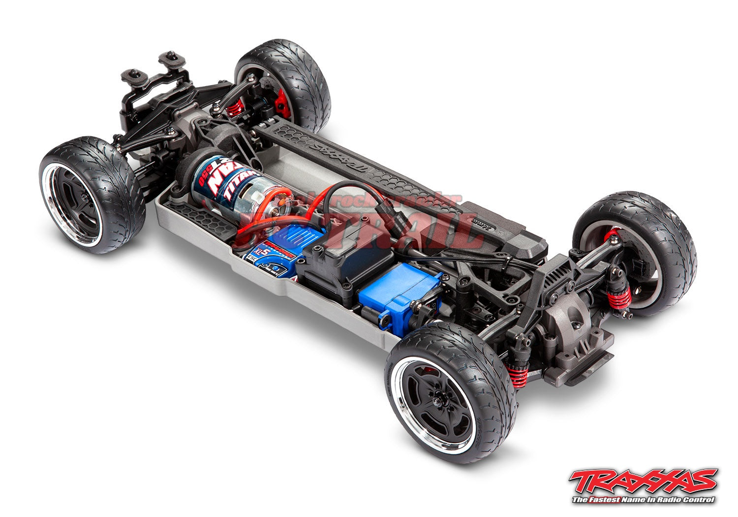 トラクサス 4-Tec 3.0 1/10 RTRツーリングカー(ファクトリーファイブ '35ホットロッド トラック(レッド) TQ 2.4GHzプロポ付き Traxxas 93034-4 - RCTRAIL
