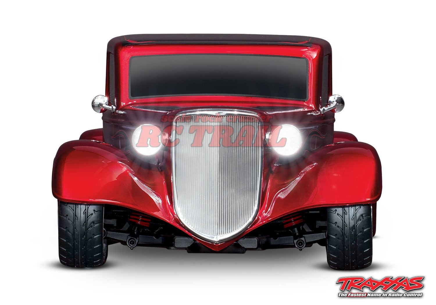 トラクサス 4-Tec 3.0 1/10 RTRツーリングカー(ファクトリーファイブ '35ホットロッド トラック(レッド) TQ 2.4GHzプロポ付き Traxxas 93034-4 - RCTRAIL