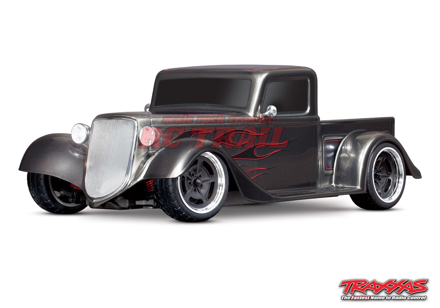 トラクサス 4-Tec 3.0 1/10 RTRツーリングカー(ファクトリーファイブ '35ホットロッド トラック(シルバー) TQ 2.4GHzプロポ付き Traxxas 93034-4 - RCTRAIL